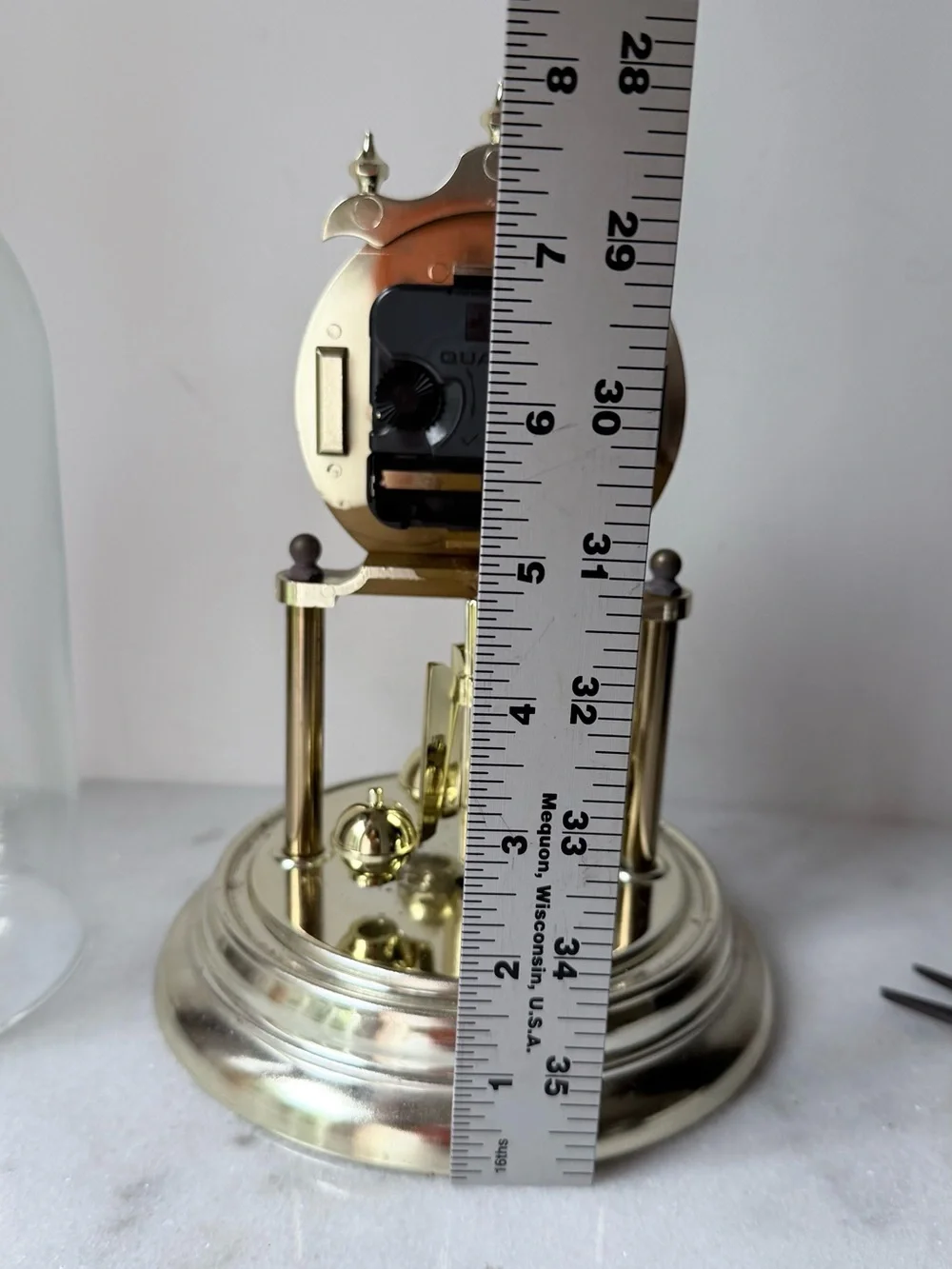 vintage Elgin American quartz anniversary clock